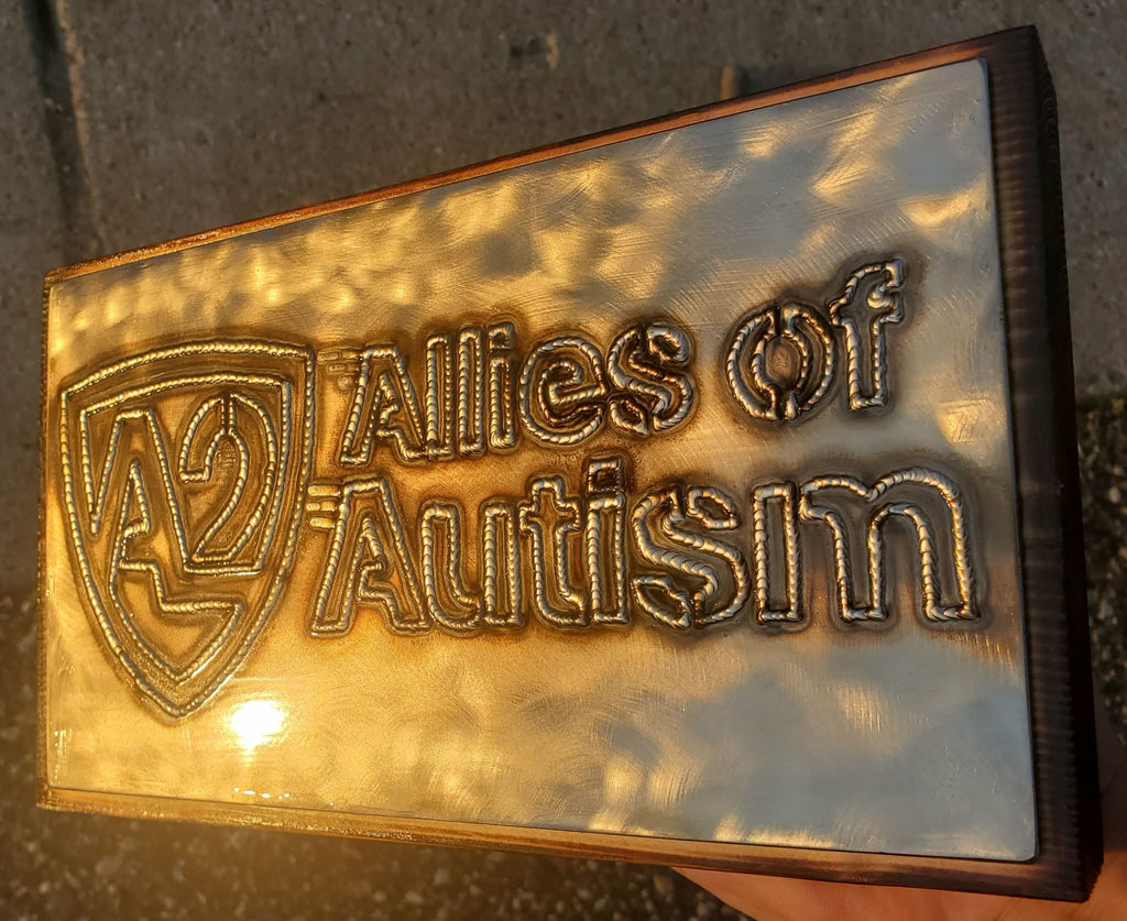 Small Custom Tig Welded Plaque