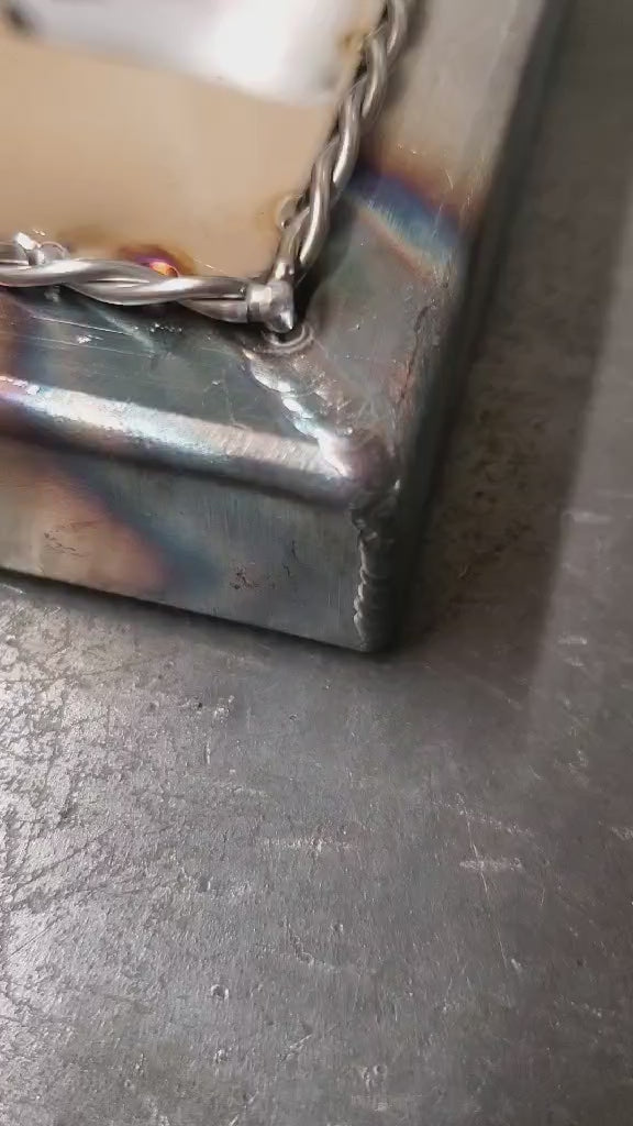 Large Custom Tig Welded Plaque